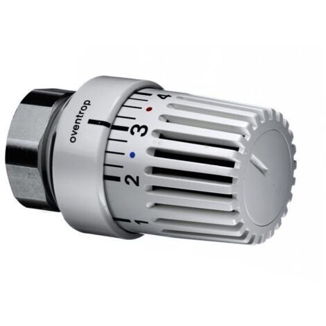 Oventrop Thermostatkopf Uni LM mit Flüssig-Fühler weiß 1616100