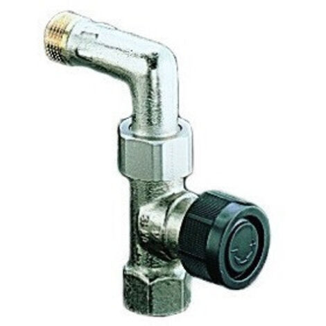 OVENTROP Thermostatventil A Durchgang mit Bogen DN 15, PN 10, 1181304