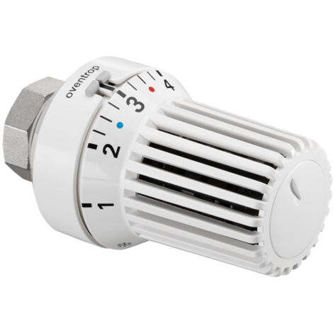 Oventrop Uni XHM Thermostat 7-28 Grad C, Skala 0-5 mit Nullstellung, Flüssigfühler, Weiß