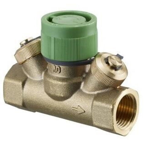 OVENTROP Vanne de régulation à débit élevé Hycocon HTZ PN 16, DN 15, filetage intérieur, Kvs : 1.7, 1068564