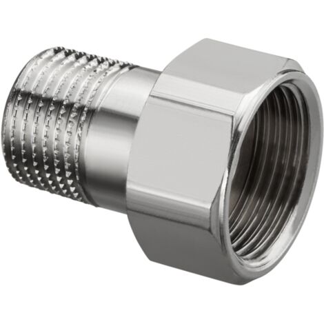 OVENTROP Verschraubung DN 15, R 1/2 AG / ÜM G 3/4 IG, flachdichtend zum Heizkörper, 1019394