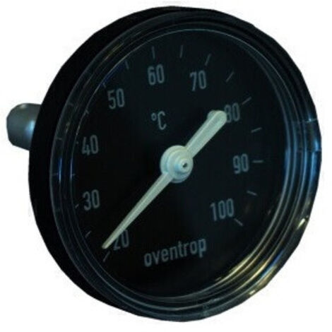OVENTROP Zeigerthermometer für Aquastrom VT, T plus, C, F, KFR, M und Regucirc B, Bimetall, NG 50, 4205591