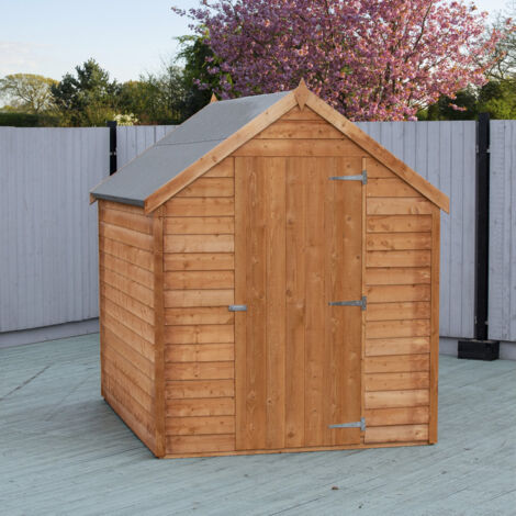 Overlap 7 x 5 Shed Single Door