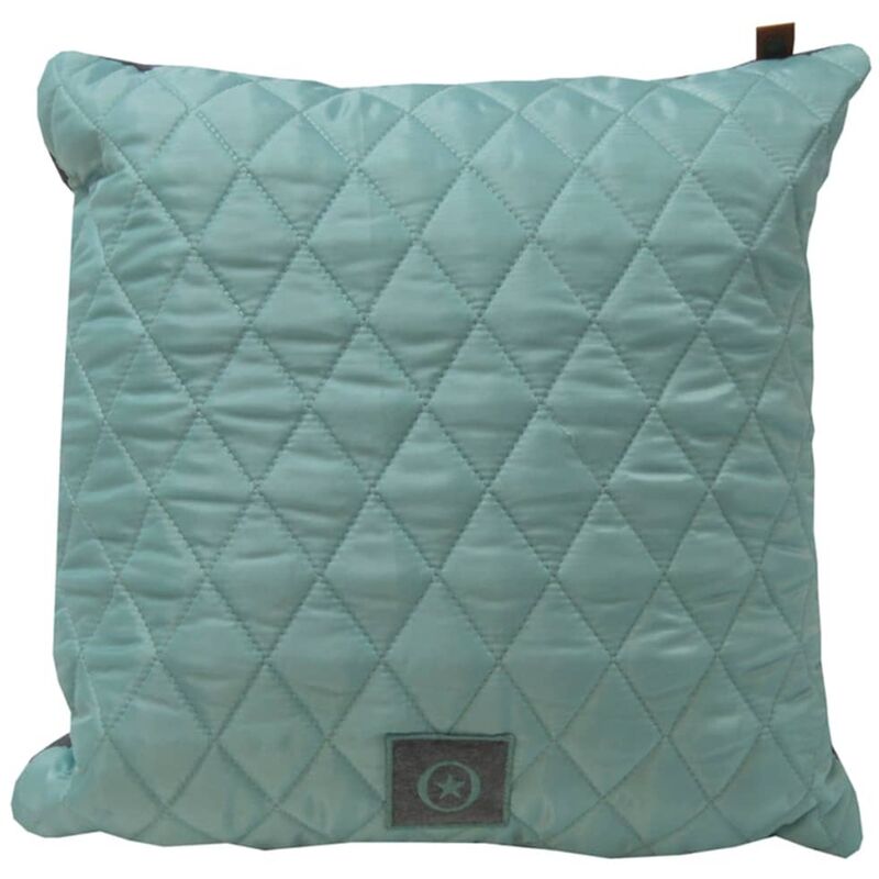 

Almohada tafetán/jersey 45x45 cm azul hielo - Azul - Overseas