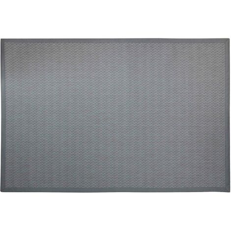 Oviala – Tapis de protection barbecue et plancha 120 x 180 cm – Dessus textile 100% – Imperméable et déperlant – Anti-UV – Nettoyage facile - NOIR 180 X