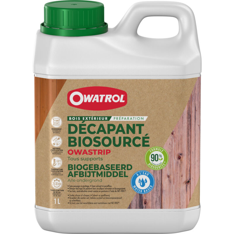 Owatrol - Gel décapant tout support biosourcé owastrip 1 litre
