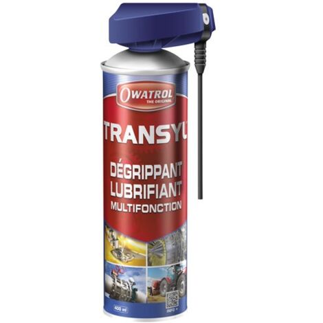 Owatrol – Dégrippant lubrifiant 400ml – Pénètre rouille et lubrifie pièces mécaniques – Barrière contre oxydation – Application par pulvérisation