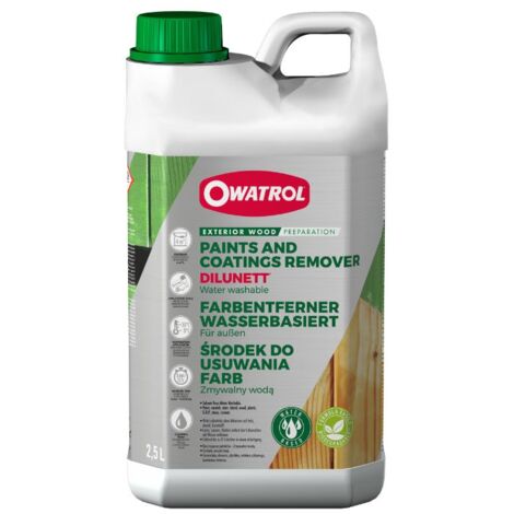 Owatrol Dilunett Water Based Paint Stripper - 1 Litre