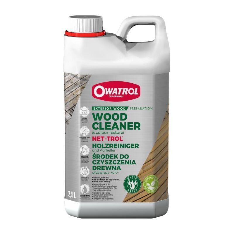 Durieu - Owatrol Net-Trol Wood Cleaner and Colour Restorer - 2.5 Litre