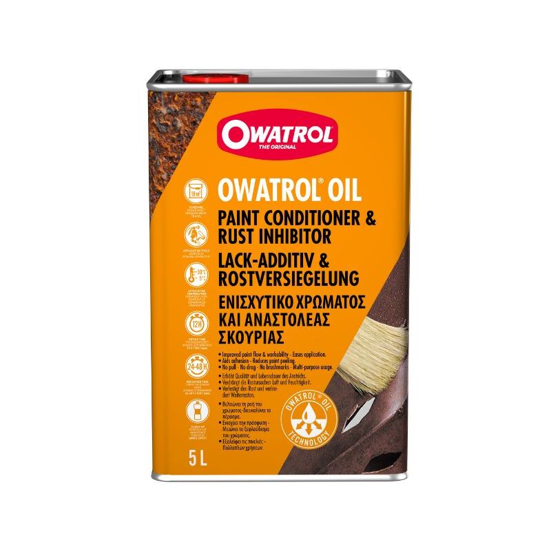 Durieu - Owatrol Oil Colourless Multi-Purpose Rust Inhibitor - 5 Litre