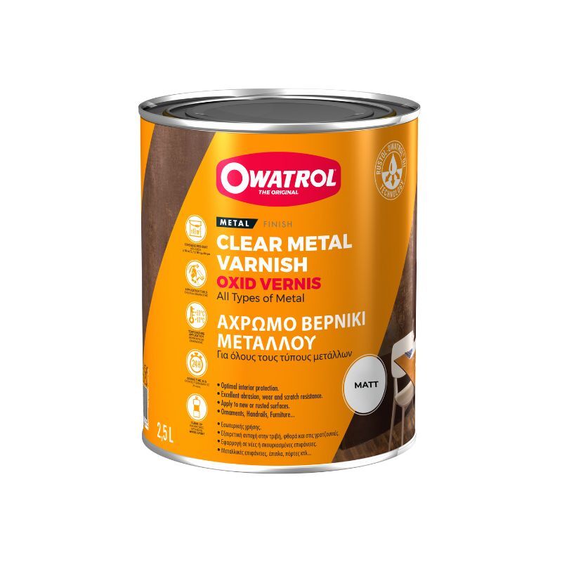 Owatrol - Oxid Vernis Clear Protective Varnish - Satin - 750ml