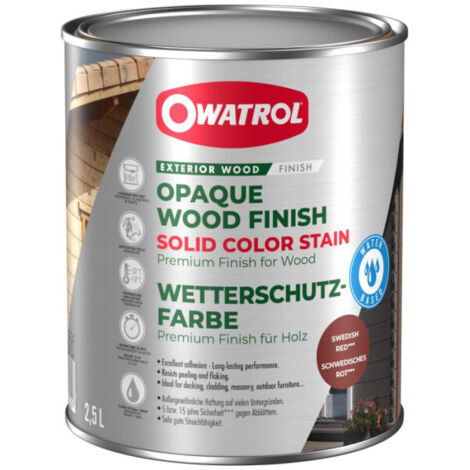 OWATROL SOLID COLOR deckweiss 1 litre