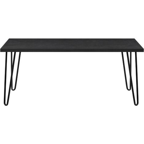 Owen Table basse en effet chêne noir