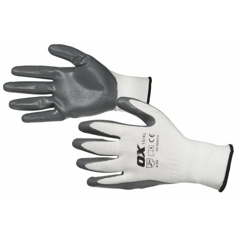 OX WORKWEAR OX Nitrile Flex Gloves - X-Large (Size 10) (1 Pack)