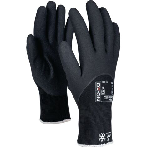 OX-ON Gants de protection anti-froid Winter Comfort 3302 taille 11 noir 12 paires ( 4000391357 )