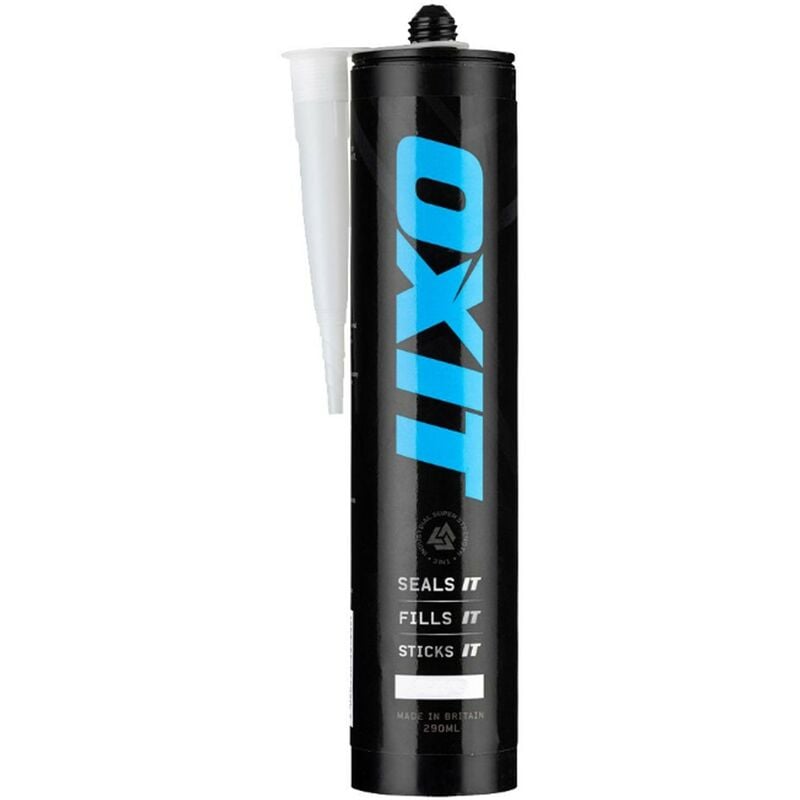 Ox Tools - ox oxit pro Sealant Adhesive Gap Fill transparent clear Interior Exterior 290ml