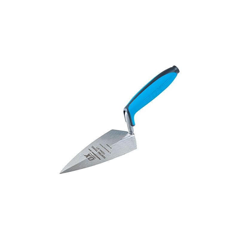 Ox Pro 6 152mm Pointing Trowel Philadelphia Pattern Duragrip Soft Grip Handle