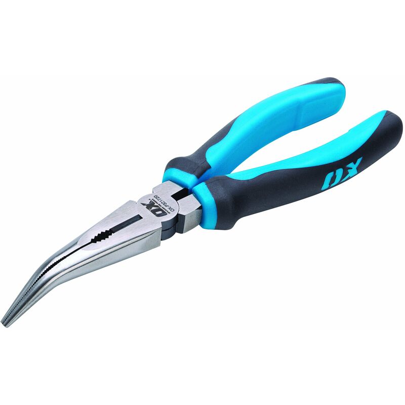 Image of OX - Pro Bent Long Nose Pliers - 200mm (8)