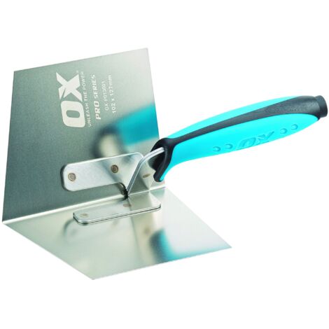 OX Pro Dry Wall Internal Corner Trowel 102 X 127mm