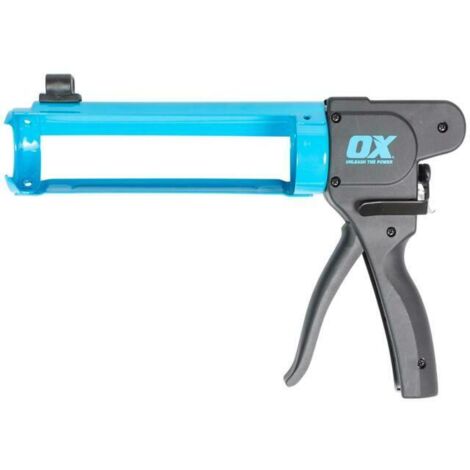 OX Pro Rodless Silicone Sealant Caulking Gun Smooth Thrust 400ml OX-P044914