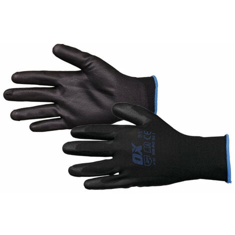 OX WORKWEAR OX PU Flex Gloves - Large (Size 9) (1 Pack)