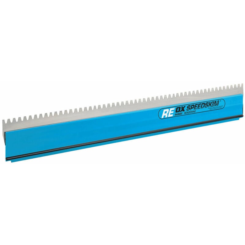Ox Tools - ox Speedskim Stainless Steel Notched Rendering blade only - rebl 450mm (1 Pack)