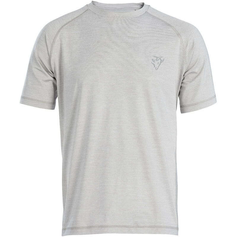 Ox Tech Crew T-Shirt Grey - Large