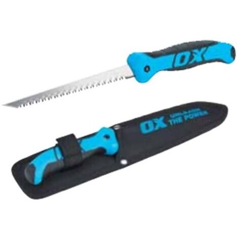 OX Tools OX-P133116 Pro Jab Cutter Plasterboard Saw & Holster Pack Heavy Duty