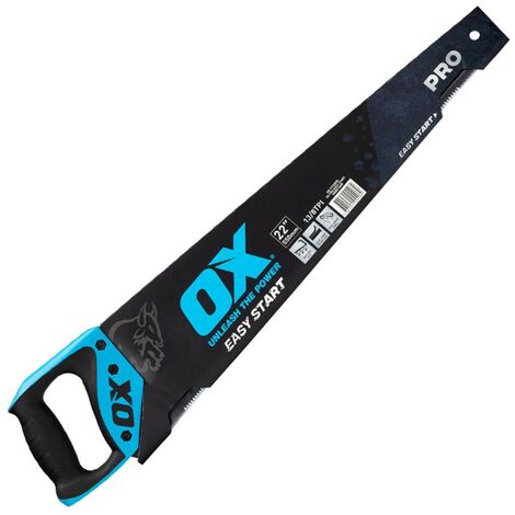 OX Tools Pro Saw P133855 550mm 22"" Easy Start Quick Start Teflon Coated Hand Saw