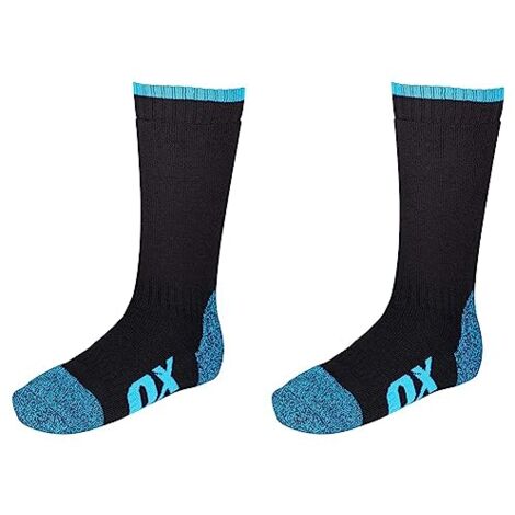 OX Tools Tough Builders Socks Size 6-12 EU 39 - 45 Trade Work Socks OX-W551001