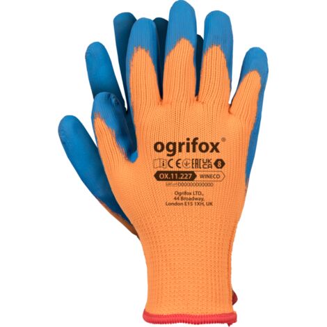 OX-WINECO isolierte Winterarbeitshandschuhe Größe 8