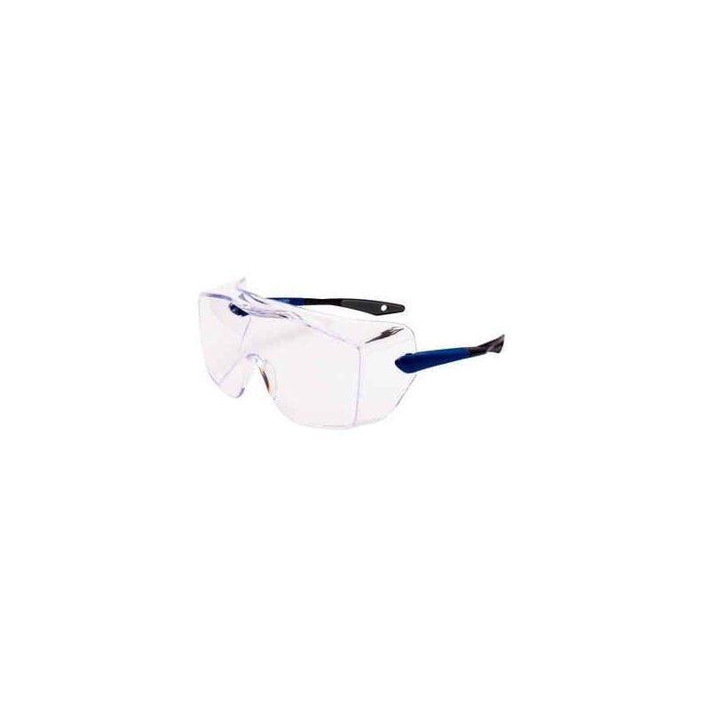 

OX3000 Cubregafas montura azul PC DX incolora patilla recta