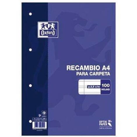 OXF REC 100H A4 90G PT3.5C/M 121051994