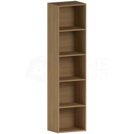 main image of "Oxford 5 Tier Cube Bookcase, Oak"