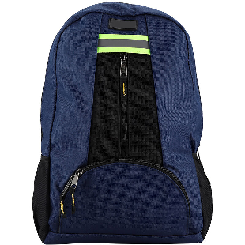 Jeffergarden Oxford Cloth Fabric Tools Sac à dos résistant à l'usure pour électricien plombier réparateur (bleu)