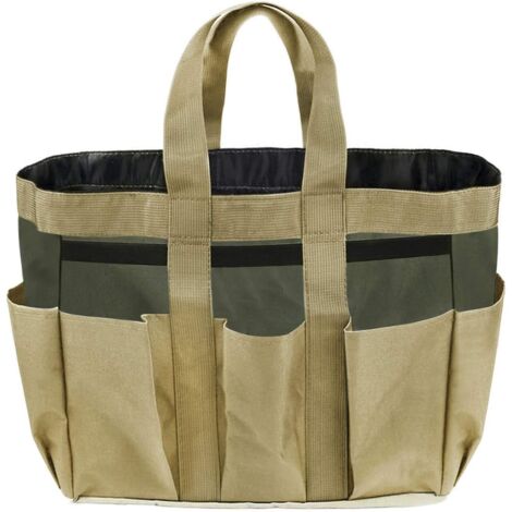 Oxford-Gartenwerkzeugtasche, Pflanzenwerkzeug-Set, mehrere Taschen, Werkzeugaufbewahrungstasche, Tragetasche (KEINE WERKZEUGE)