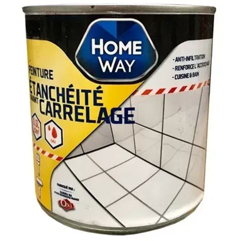 Home Way Peinture Etanchéité avant carrelage 2,5 l - OXI