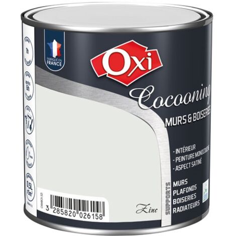 OXI - Murs bois satin zinc 0.5l
