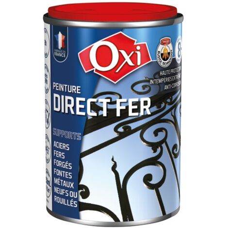 OXI - Peinture direct sur fer - 250 mL - rouge vif