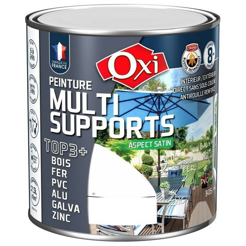 Peinture Multi Supports Bordeaux Satin 2.5L