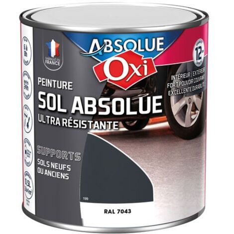 OXI - Sol absolue 0.5l gris carbone RAL7043