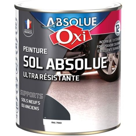 OXI - Sol absolue 2.5l gris carbone RAL7043