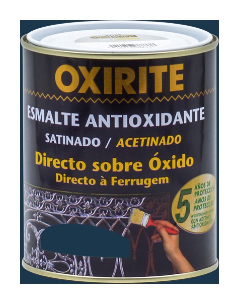 

Esmalte Antioxidante Oxirite Satinado | 750 mL - Azul