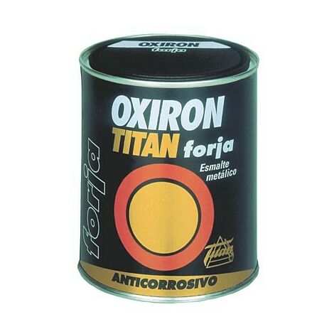 Pintura Negra Oxiron Forja Al Mejor Precio