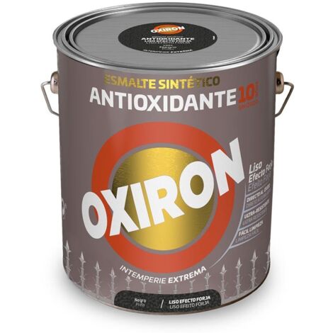 Oxiron Smooth Antioxidant Metallic Synthetic Emaille Black Forging Effect 4L Titan