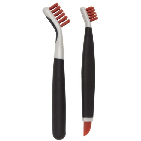 Oxo Good Grip 1285700V3 Mlnyk Spazzole per Pulire in Profondità, Bianco