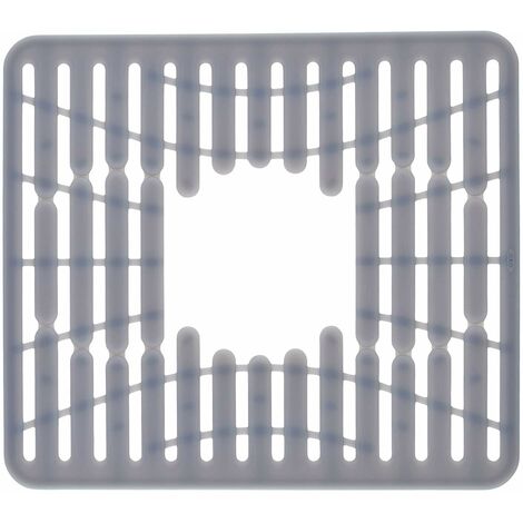 Oxo Good Grip 13138100V1 Mlnyk Protector Fregadero Silicona Mediano, Grigio, Piccolo