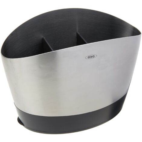 OXO INOXO.1066734ML Good Grip Porta-Utensili,Argento