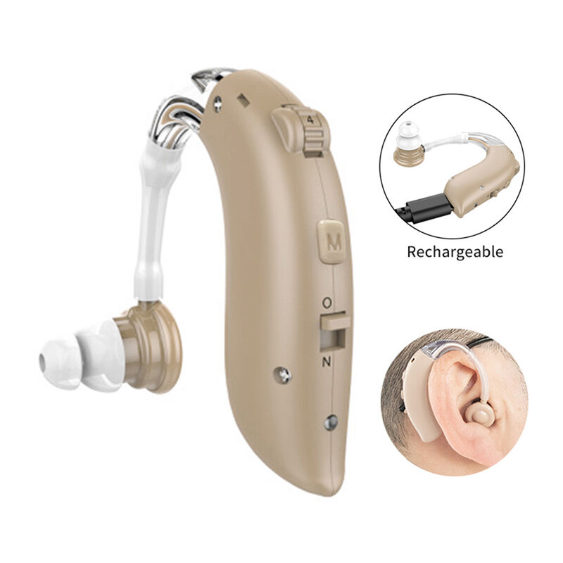 LIFCAUSAL - Amplificateur Auditif Rechargeable pour Seniors avec Réglage Sonore Personnalisable