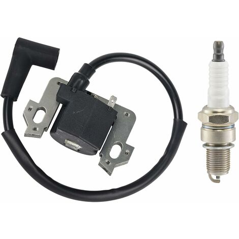 PESCE OxoxO Replacement Ignition Coil with Spark Plug Compatible with GC135 GC160 GC190 GCV135 GCV160 GCV190 Fits 0500-ZL8-004